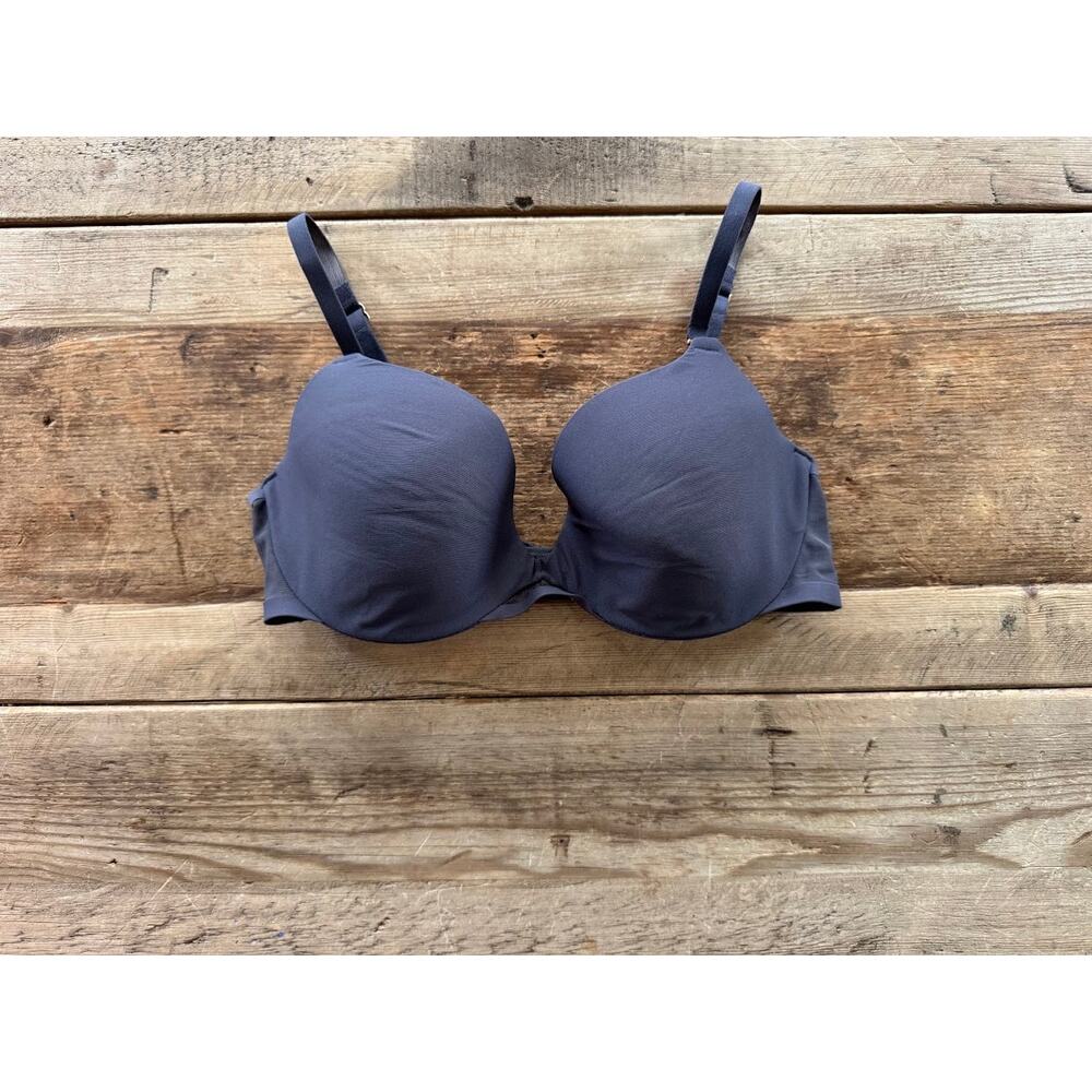 SOMA Gray Ink 32D Bodify Demi Underwire Lined Bra